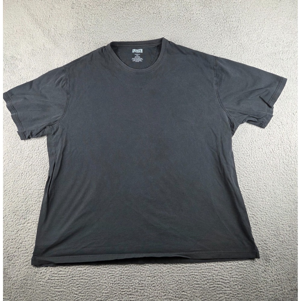 Duluth Trading‎ Shirt Mens 4XL Black Short Sleeve Longtail T Workwear Cotton